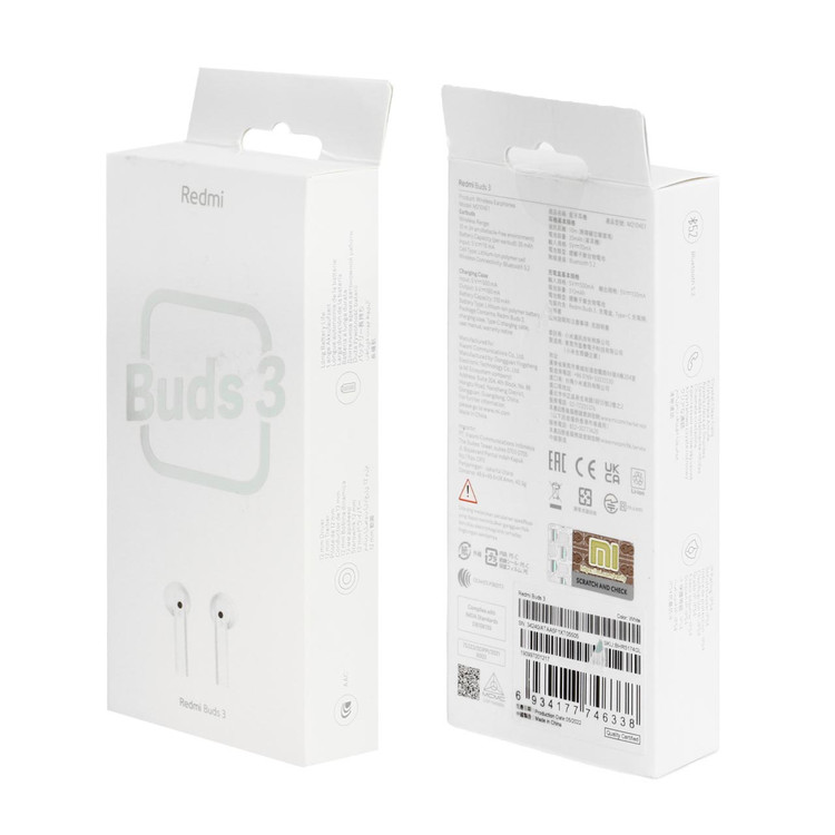 ایرفون بی سیم شیائومی buds 3 مدل M2104E1 Global - سفید