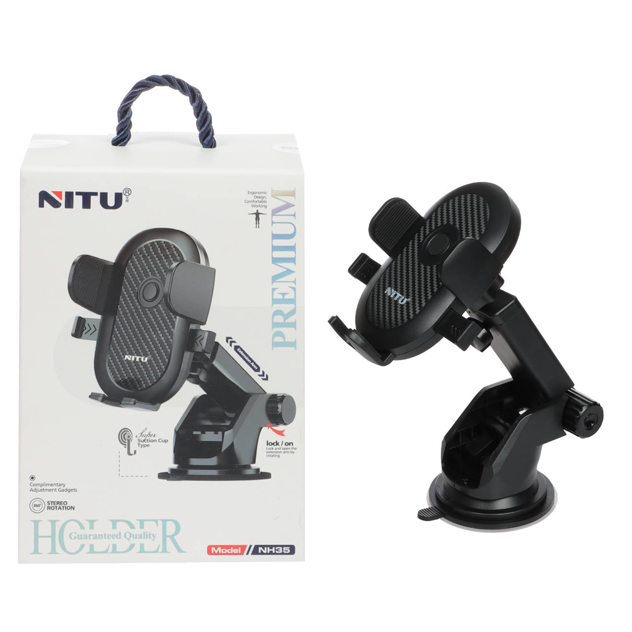 هولدر گوشی موبایل NITU مدل NH35 - مشکی