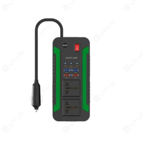 اینورتر فندکی خودرو گرین لاین مدل SPARK 300W