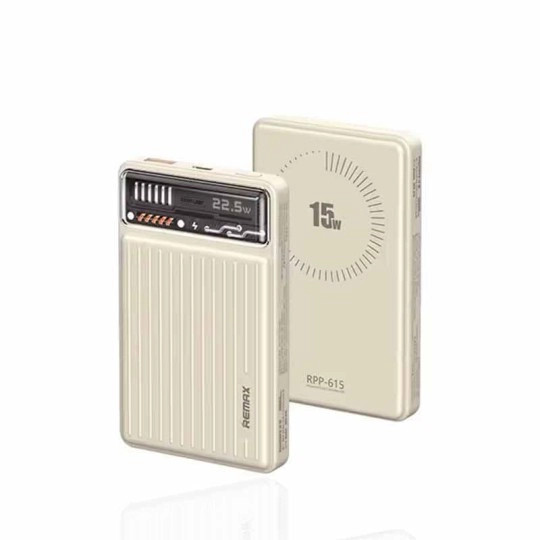 پاوربانک 10000 میلی آمپر وایرلس ریمکس RPP-615