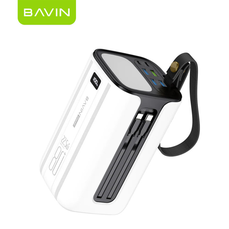 پاوربانک 80000 باوین Bavin PC1057S توان 22.5 وات