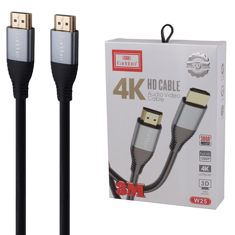 کابل HDMI 4K ارلدام ET-W25 طول 3 متر