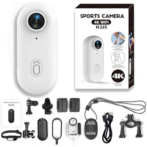دوربین اکشن ورزشی مدل Sport Camera 4K H.265 پک کامل