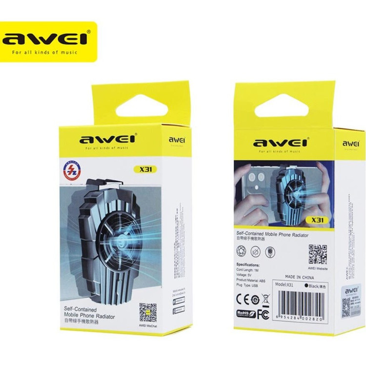 فن خنک کننده گوشی Awei X31