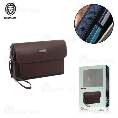 کیف دستی گرین لاین Green Lion Mara Clutch Bag GNMARACBGBR