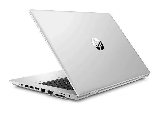 نمای بدنه نقره ای لپ تاپ استوک HP ProBook 640 G5